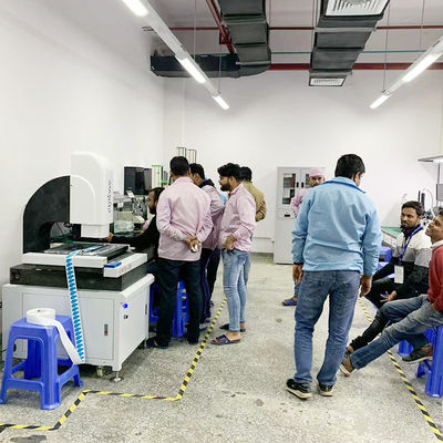 अनुकूलित मैनुअल समन्वय मापने की मशीन, वीडियो मापने की प्रणाली 3um सटीकता